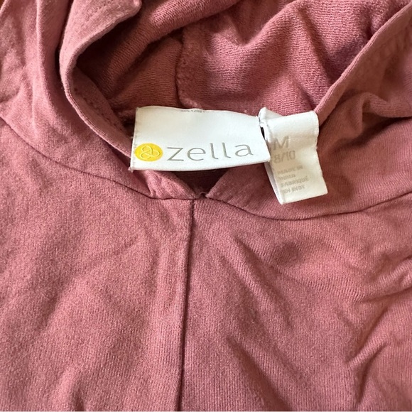 Girls Zella Pink Hooded Sweatshirt - Picture 3 of 3